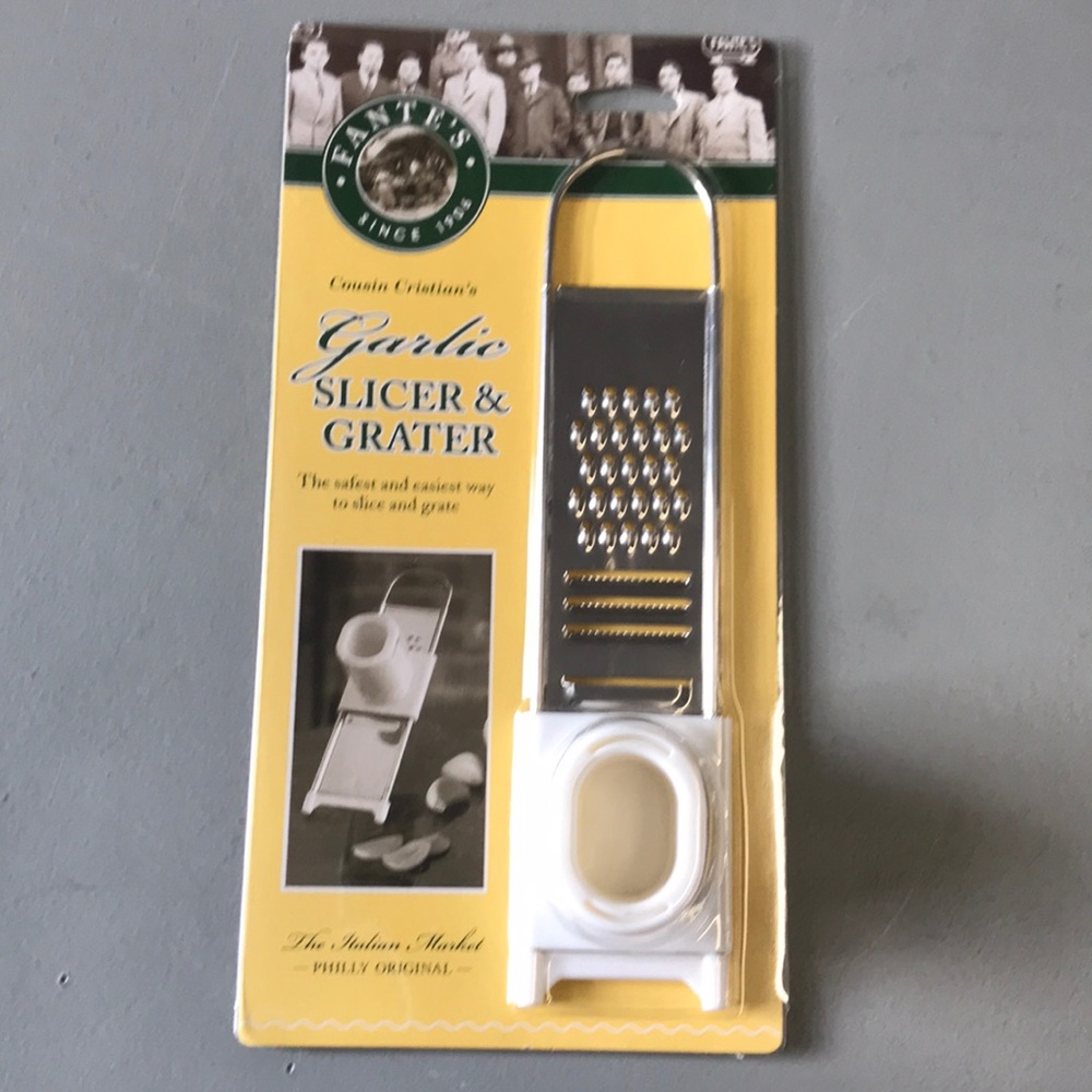 Garlic slicer & grater